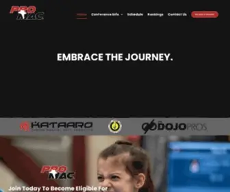 Promackarate.com(ProMac Karate Tournaments) Screenshot