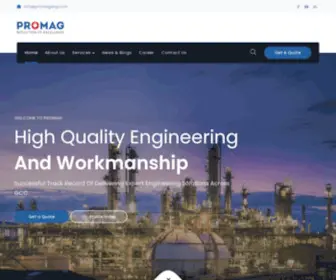 Promageng.com(Electrical Engineering Services Provider Qatar) Screenshot