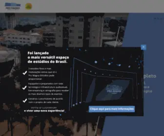 Promagno.com.br(Centro de Eventos e Pavilhão de Feiras e Exposições) Screenshot