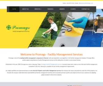 Promags.co.in(Facility management services in Chennai) Screenshot