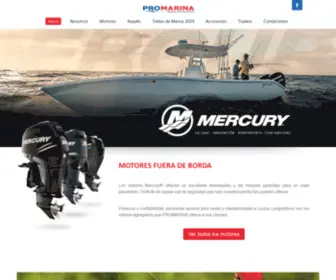 Promarinacr.com(Productos Nauticos) Screenshot