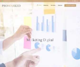 Promarked.com(Pagina principal) Screenshot