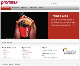 Promasgida.com(Gıda) Screenshot