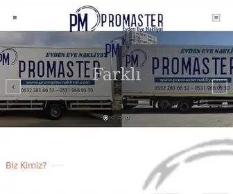 Promasternakliyat.com(Promaster Evden Eve Nakliyat) Screenshot