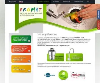 Promat-Disp.com.pl(PHU Promat) Screenshot