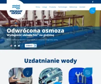 Promat-Woda.pl(Strona główna) Screenshot