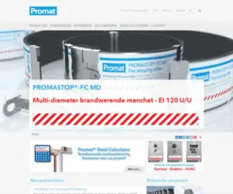 Promat.be(Promat Belgi) Screenshot