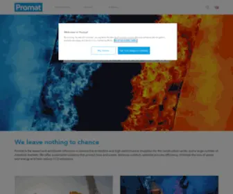 Promat.com(Discover why Promat) Screenshot