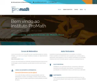 Promath.com.br(Aula de Matemática) Screenshot