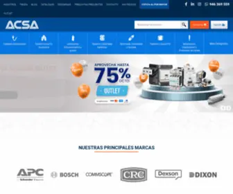 Promatisa.com(ACSA CORP) Screenshot