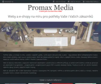 Promax-Media.cz(Promax Media) Screenshot