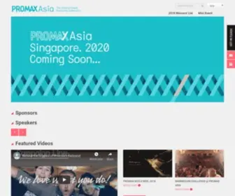 Promaxasia.tv(Promax Asia) Screenshot