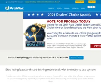 Promaxonline.com Screenshot