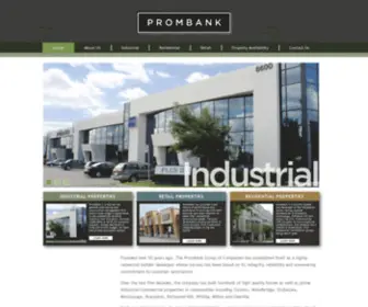 Prombankgroup.com(Prombank Welcome) Screenshot