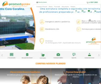 Promedgoiania.com.br(Promed Goiânia) Screenshot