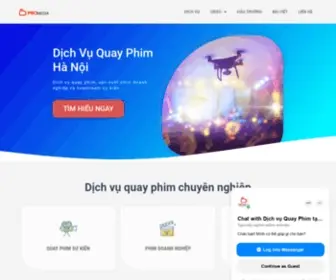 Promedia.vn(#1 Dịch vụ quay phim chuyên nghiệp) Screenshot