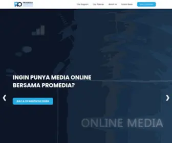 Promediateknologi.com(Promedia Teknologi Indonesia) Screenshot