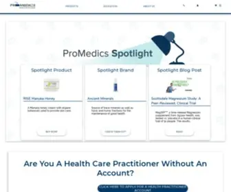 Promedics.ca(Ancient Minerals Magnesium Oil) Screenshot