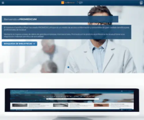 Promedicum.com(Homepage) Screenshot