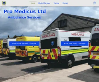 Promedicus-Harpenden.co.uk(Pro Medicus) Screenshot