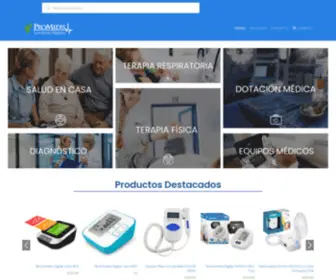 Promedis.com.co(Suministros Medicos) Screenshot