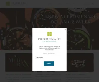 Promenadeonprovidence.com(Promenade on Providence) Screenshot
