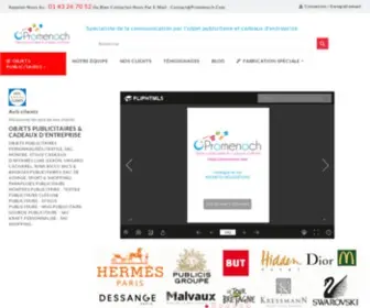 Promenoch.com(Objet publicitaire & Objet Personnalisé & Cadeaux d'affaire) Screenshot