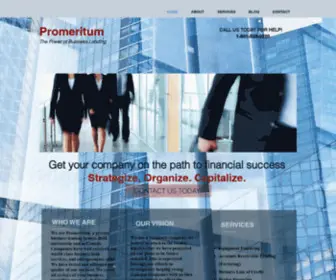 Promeritumlending.com(Promeritum Live) Screenshot