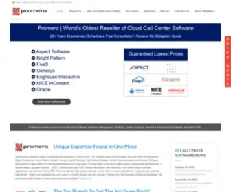 Promero.com(Call Center Software) Screenshot