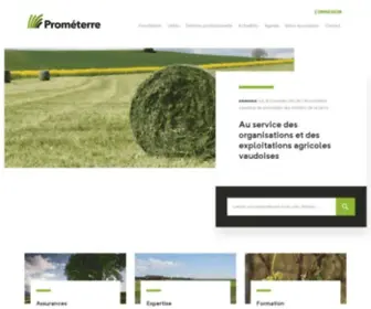 Prometerre.ch(Prométerre) Screenshot