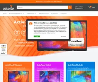 Promethean-Reseller.co.uk(Promethean Reseller by Askelite Ltd) Screenshot