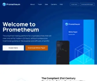 Prometheum.com(Chicago IT Consulting) Screenshot