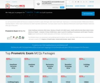 Prometricmcq.com(Prometric Exam Questions (MCQs)) Screenshot