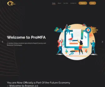 Promfa.com(ProMFA) Screenshot