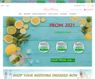 Promhoney.com(Prom Dresses) Screenshot