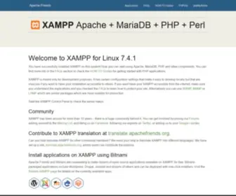 Promienie.net(XAMPP) Screenshot
