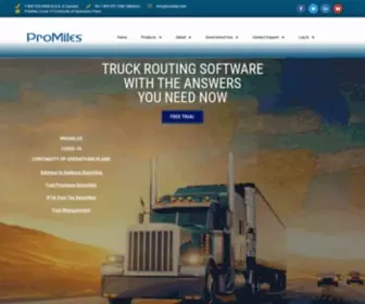 Promiles.com(2022 Truck Routing) Screenshot