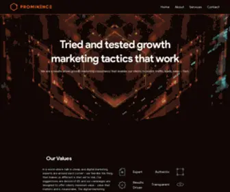 Prominence.io(SEO Consultancy & Growth Marketing) Screenshot