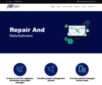 ProminencedigiWorld.com(Telecome) Screenshot