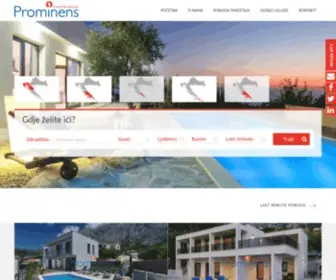 Prominens.hr(IIS Windows Server) Screenshot