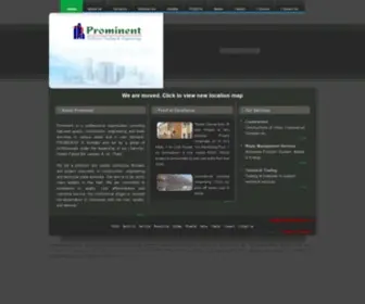 ProminentQatar.com(Prominent Technical Trading & Engineering) Screenshot