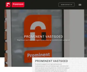 Prominentvastgoed.nl(Prominent Vastgoed) Screenshot