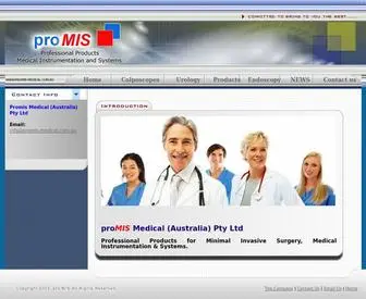 Promis-Medical.com.au(Pro Mis) Screenshot