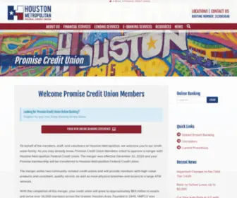 Promisecu.org(Promise Credit Union) Screenshot