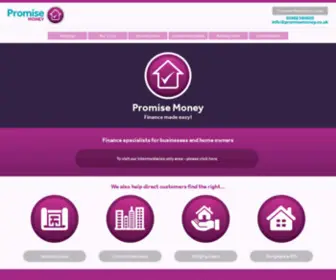 Promisefinance.co.uk(Finance specialists for home and business owners) Screenshot