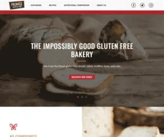 Promiseglutenfree.ca(Promise Gluten Free Bakery) Screenshot