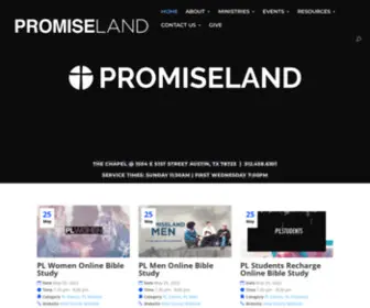 Promiselandchurch.net(Promiseland Church) Screenshot