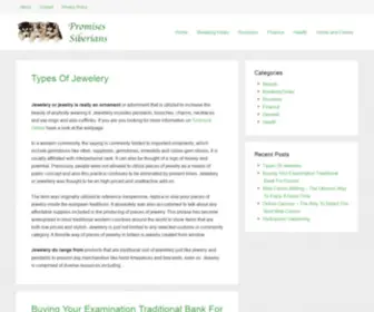 Promisessiberians.com(Promises siberians) Screenshot