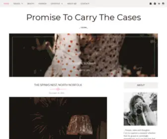 Promisetocarrythecases.com(Laura) Screenshot