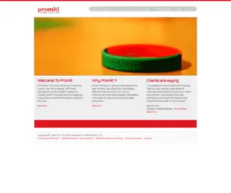 Promiti.com(Automation on demand) Screenshot